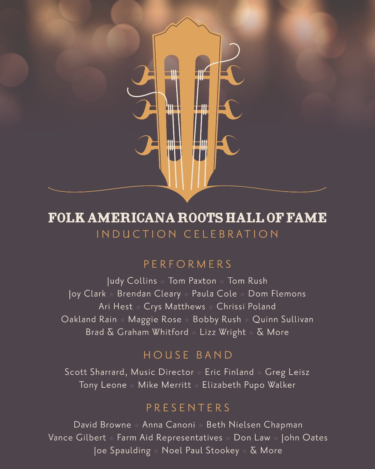 Folk Americana Roots Hall of Fame Induction 2026